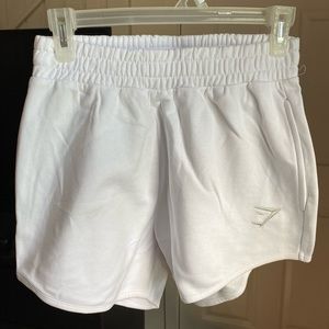 Gymshark Training Sweat Shorts - White